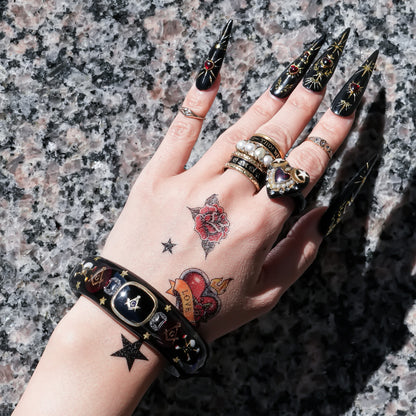 Masonic Midnight Relic Bracelet - Black