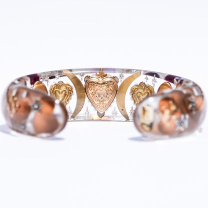 Little Bear’s Treasure Bracelet – Clear × Magenta Pink