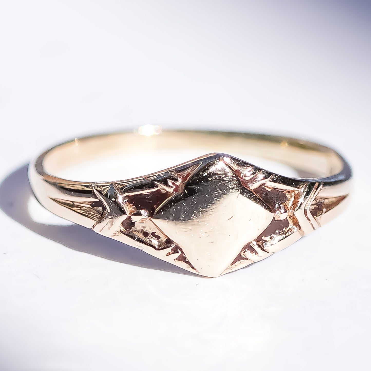 BABY RING /  SQUARE / 10K / #0