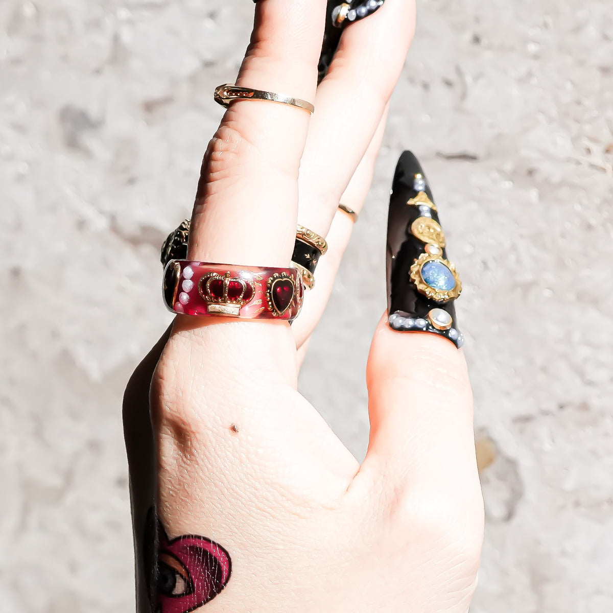 [Order] ANGEL RING / HEART / BLACK / RED