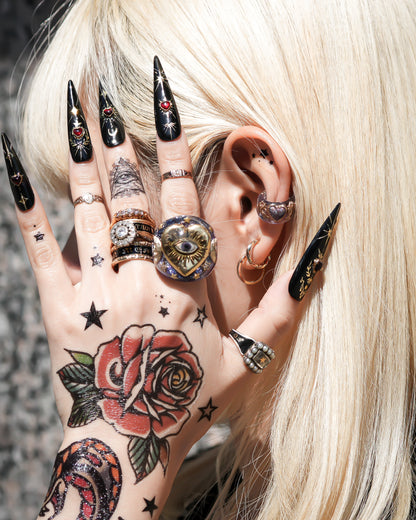 EYE RING / HEART / GALAXY / #13