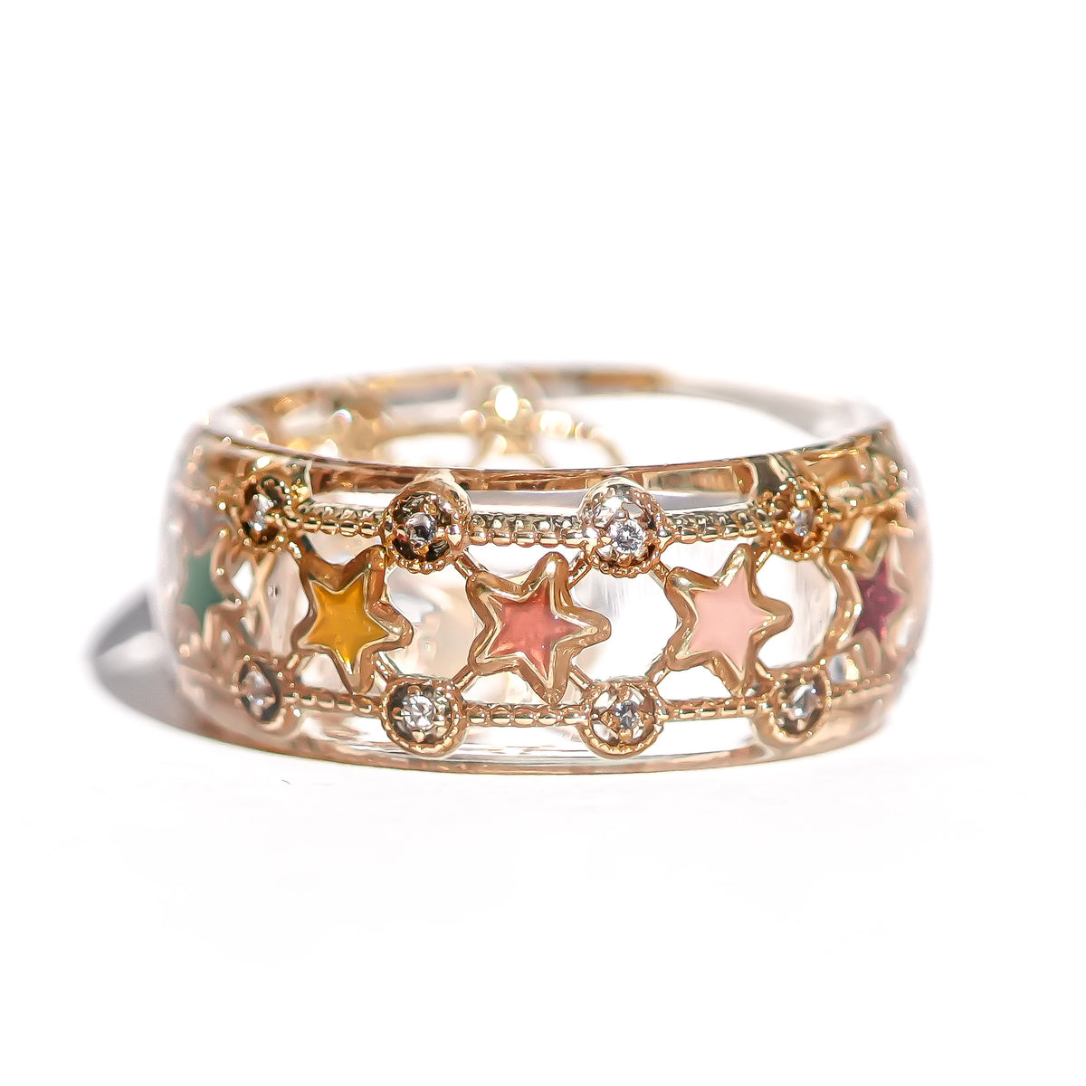 Anello Angel Heart Love - rosa / #17