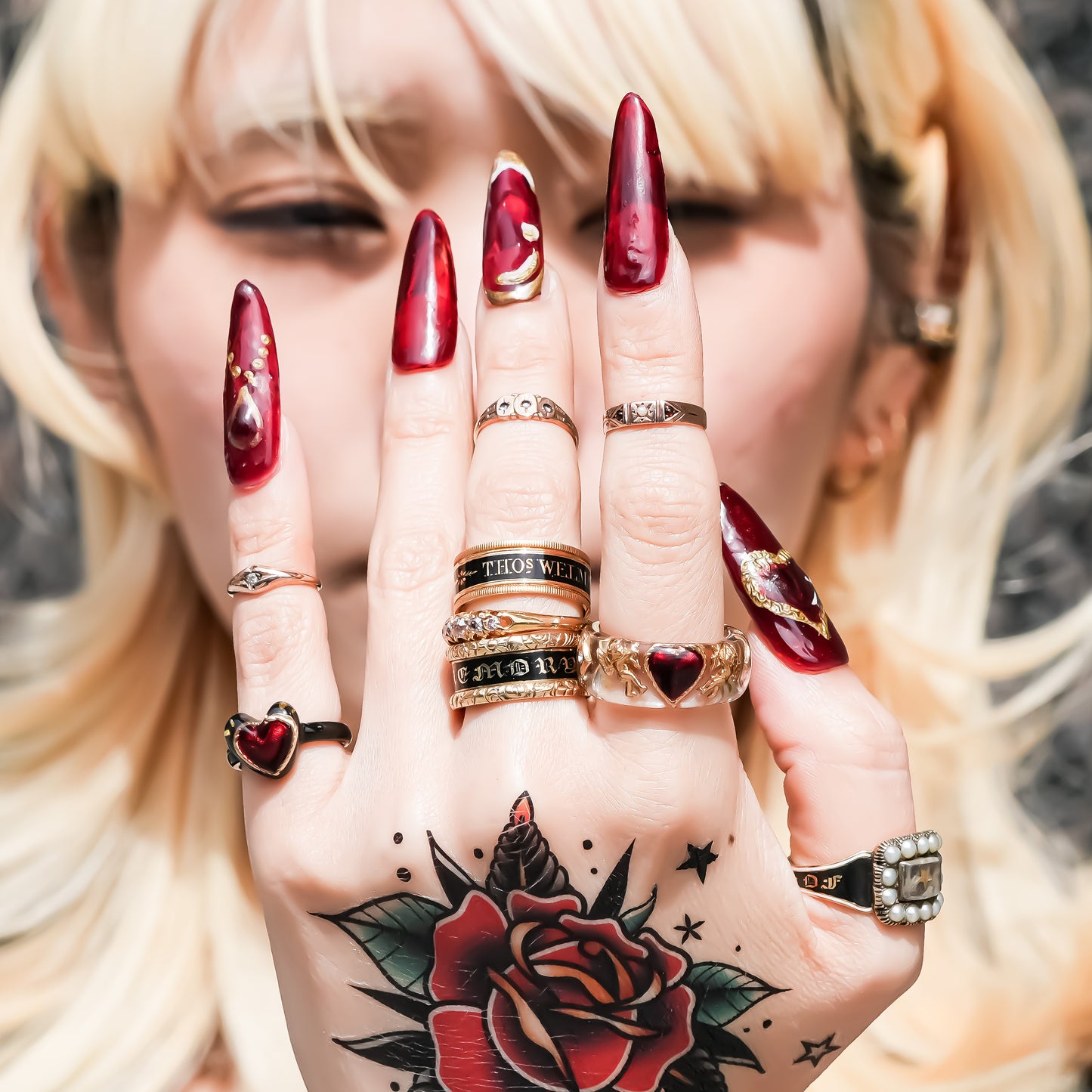 [Order] ANGEL RING / HEART / CLEAR / RED