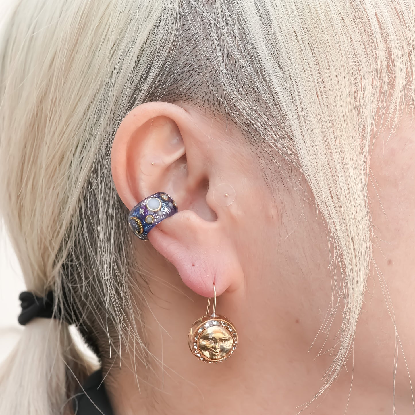 SUN EARRINGS / GOLD