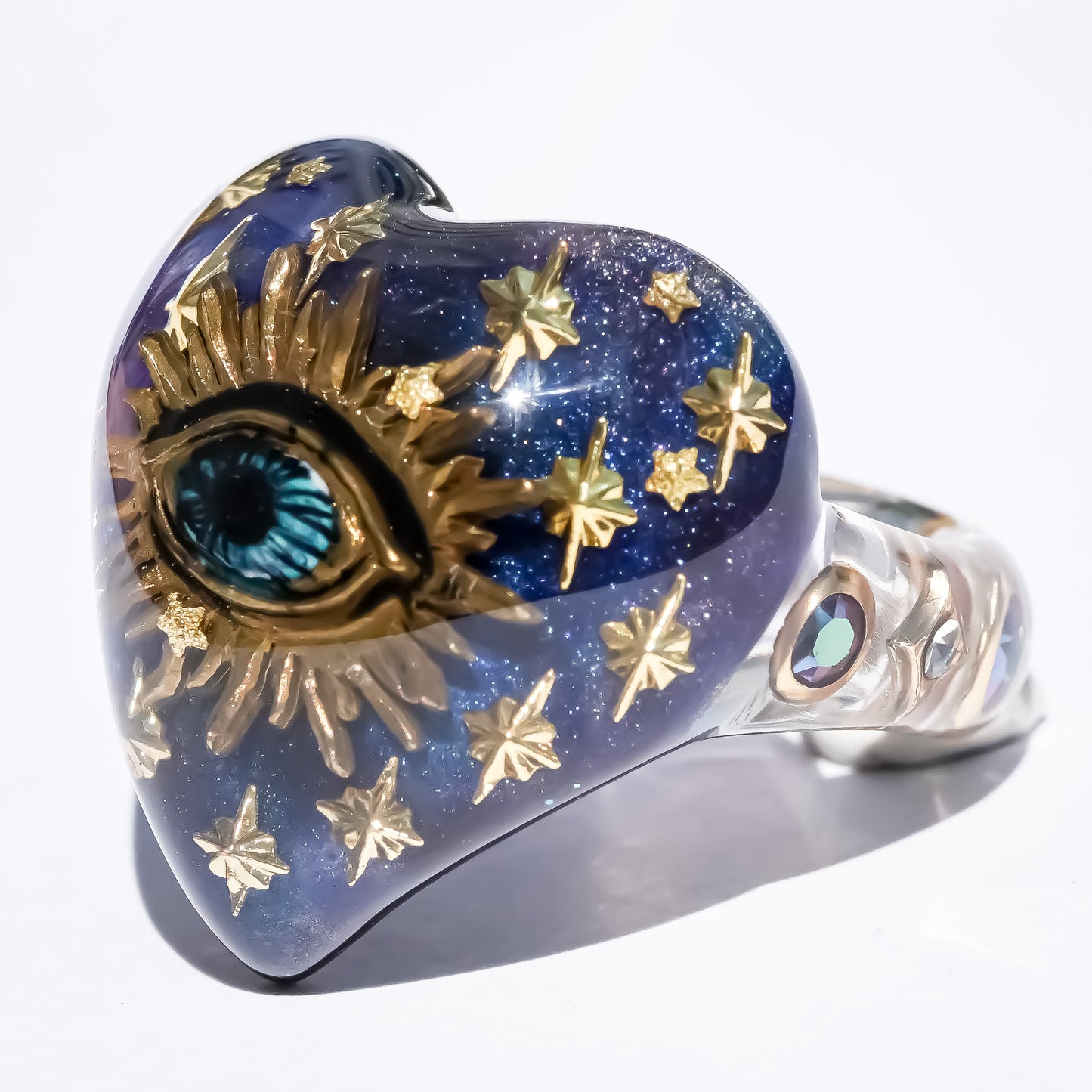 EYE HEART RING / GALAXY