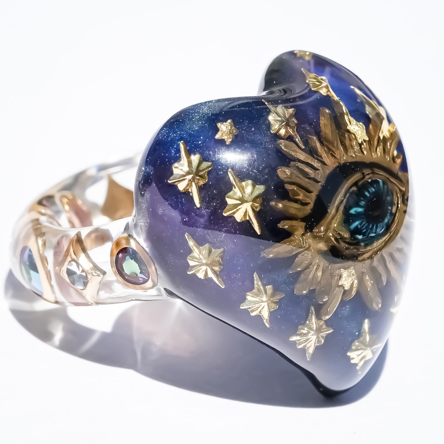 EYE HEART RING / GALAXY