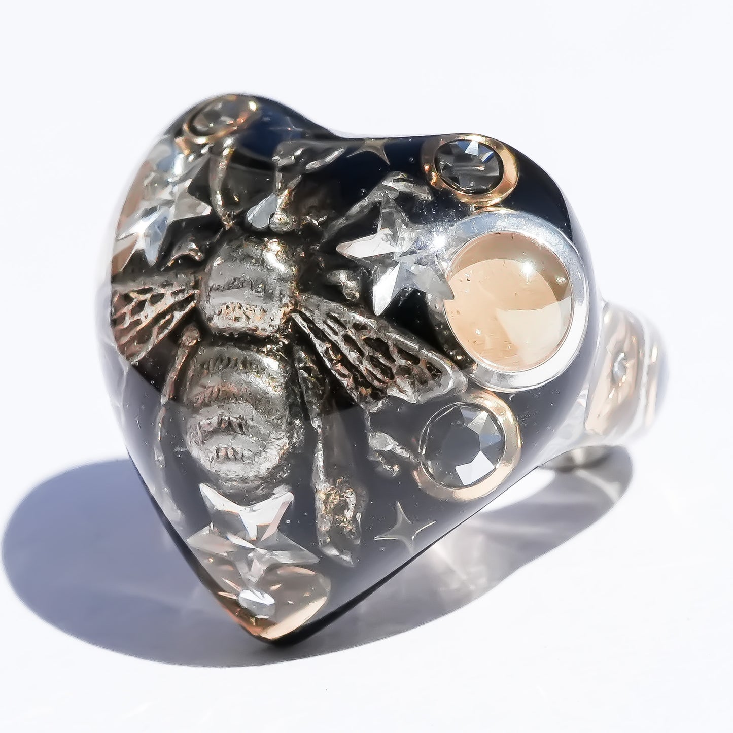 HEART RING / BEE / FRANCE / #10