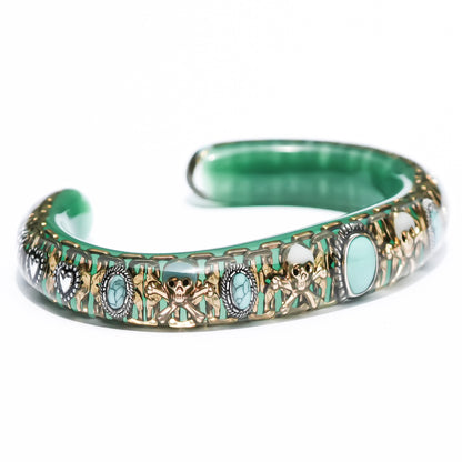 MEMENTO MORI BRACELET / TURQUOISE / GREEN