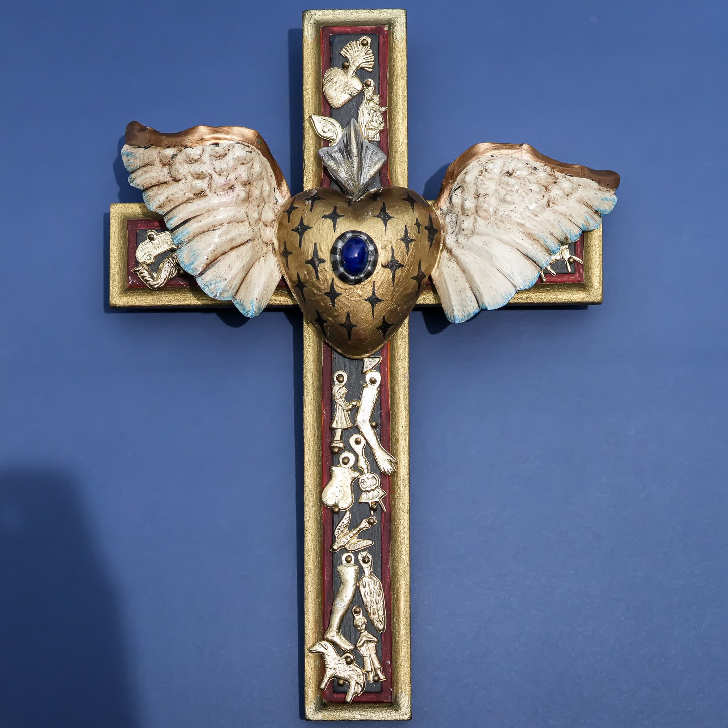 CROSS DECOR / BLACK / RED / GODL / MILAGRO