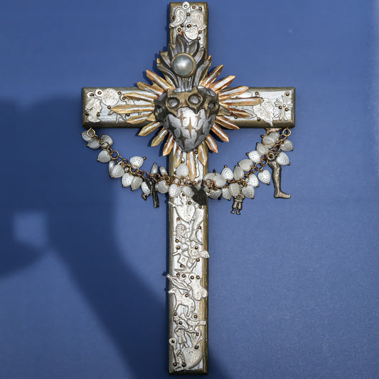 CROSS DECOR / SILVER / MILAGRO