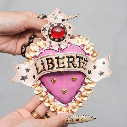 HEART DECOR / PINK【 Liberté】