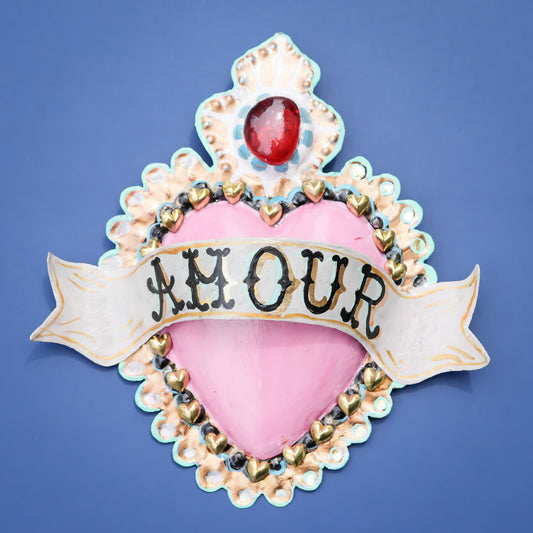HEART DECOR / PINK【 AMOUR】