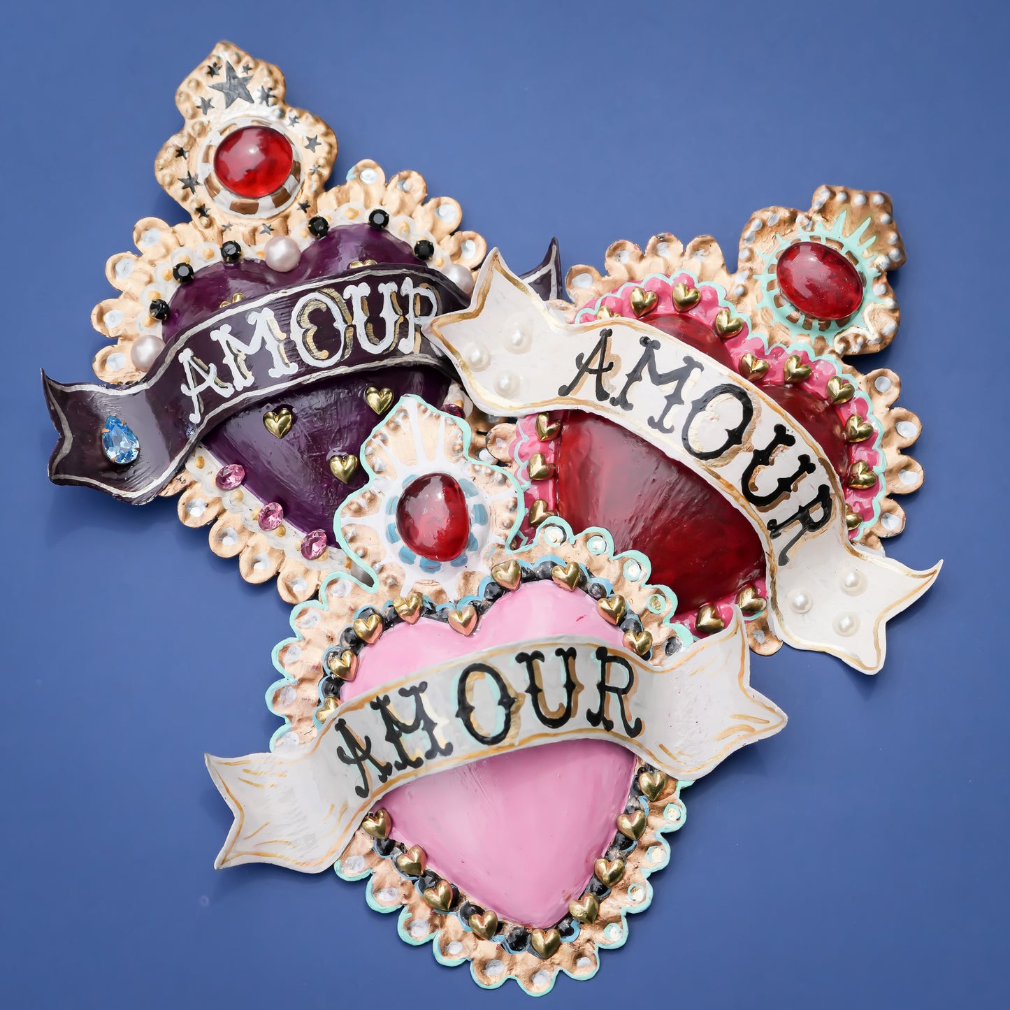 HEART DECOR / PINK【 AMOUR】