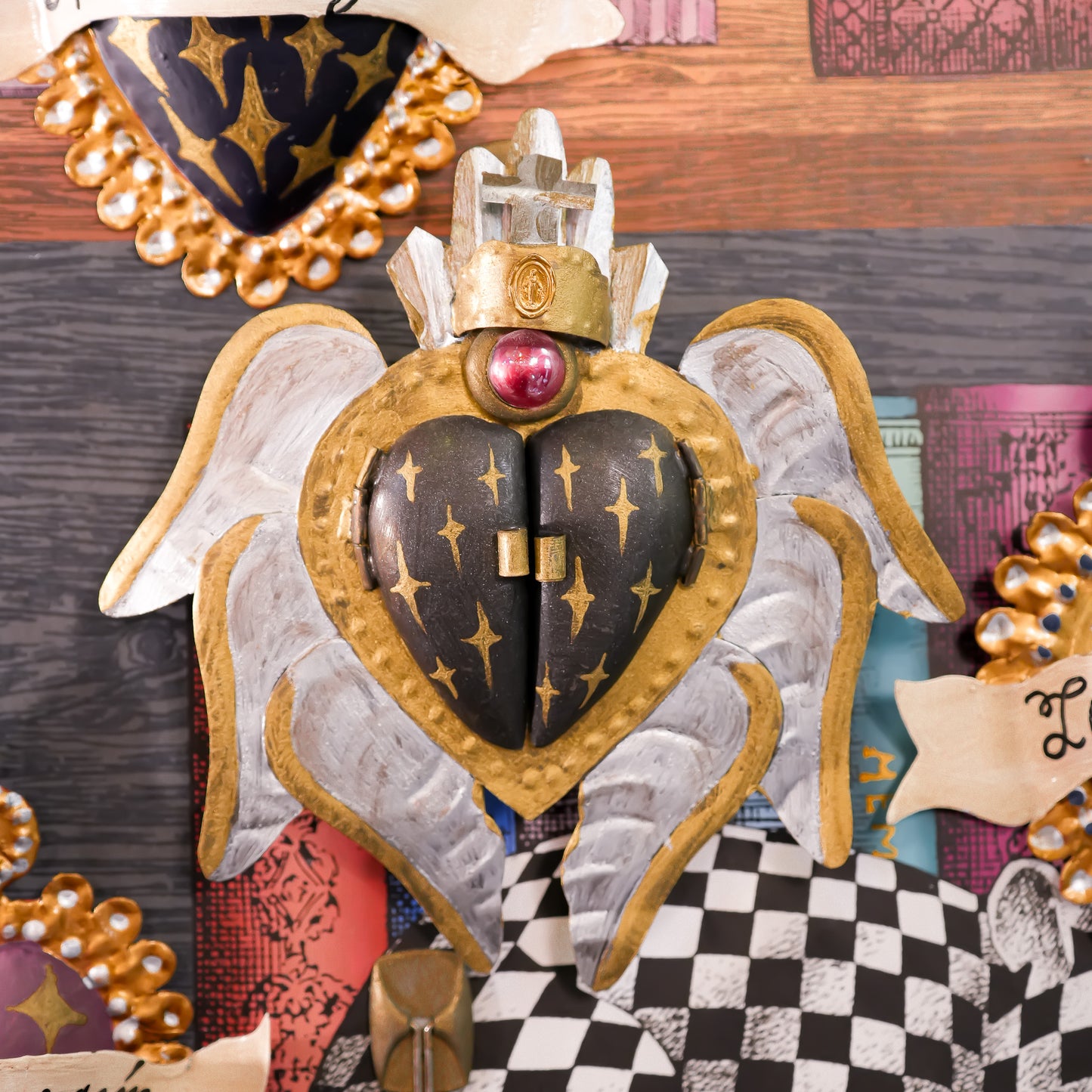 HEART DECOR / BLACK / MILAGR / WINDOW