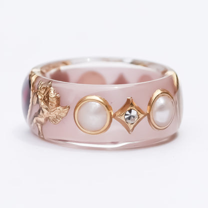 ANGEL RING / HEART / BLACK / RED #12 #13 #17