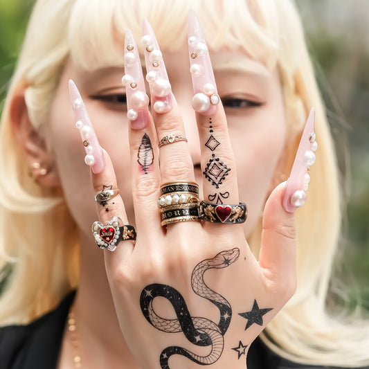 ANGEL RING / HEART / BLACK / RED #13 #14 #17