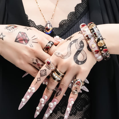 ANGEL RING / HEART / BLACK / RED #13 #14 #17