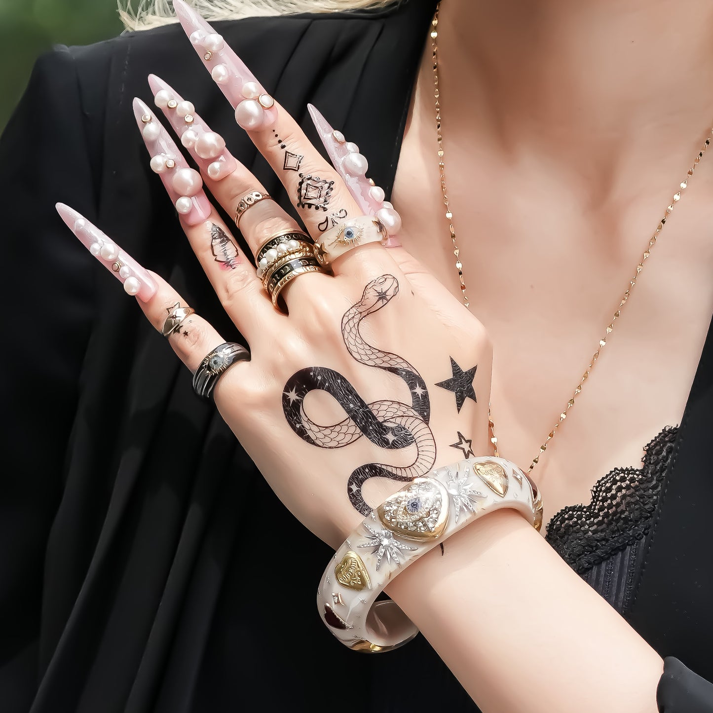 EYE RING / STAR MOON / SMOKY BEIGE / #11 #12