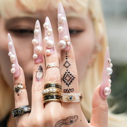 EYE RING / STAR MOON / SMOKY BEIGE / #11 #12