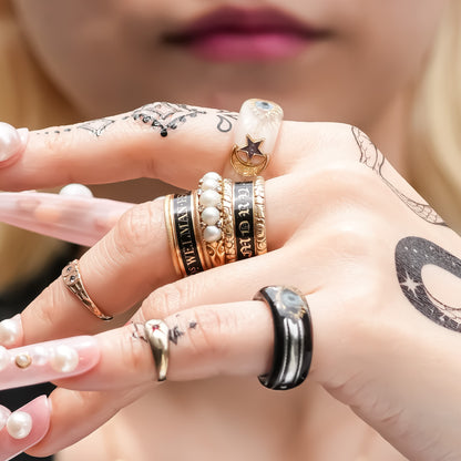 EYE RING / STAR MOON / SMOKY BEIGE / #11 #12