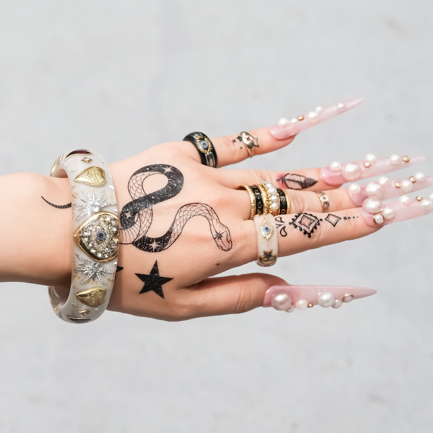 EYE RING / STAR MOON / SMOKY BEIGE / #11 #12