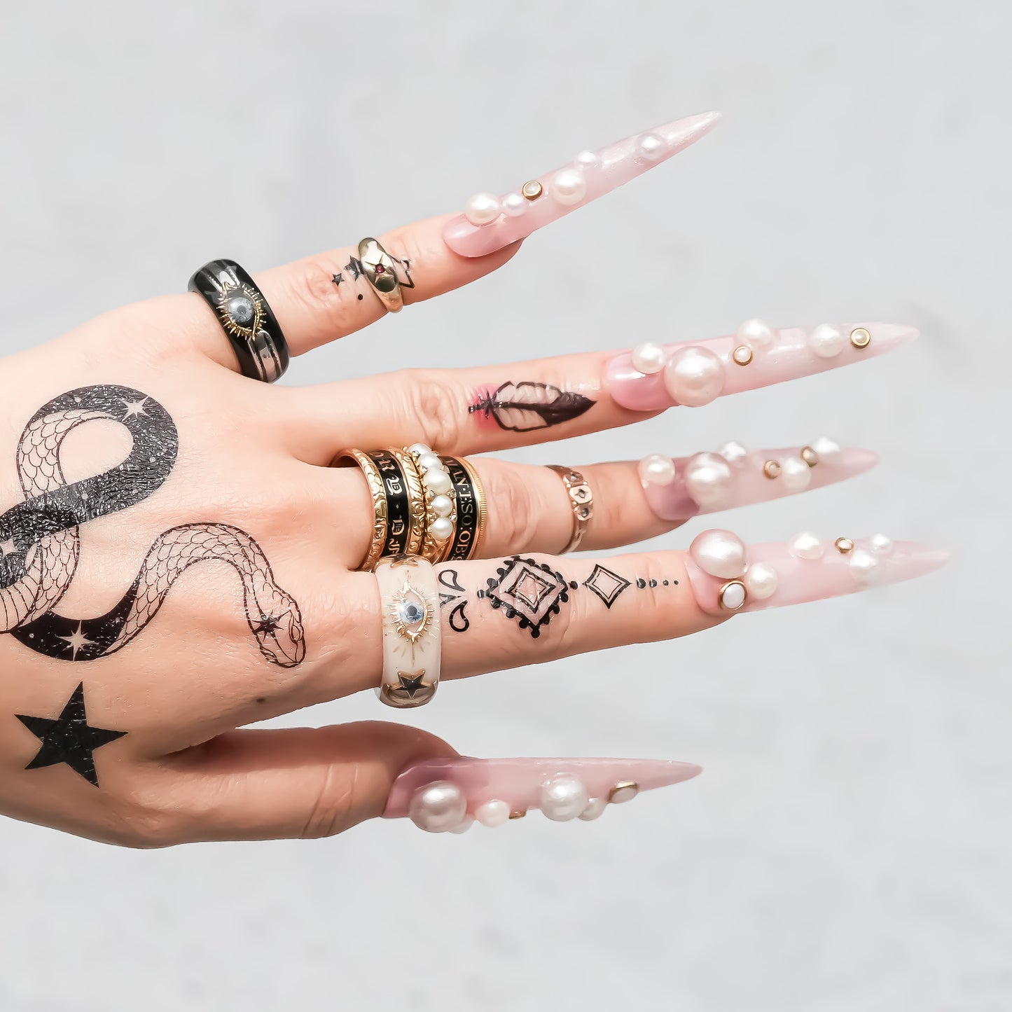 EYE RING / STAR MOON / SMOKY BEIGE / #11 #12