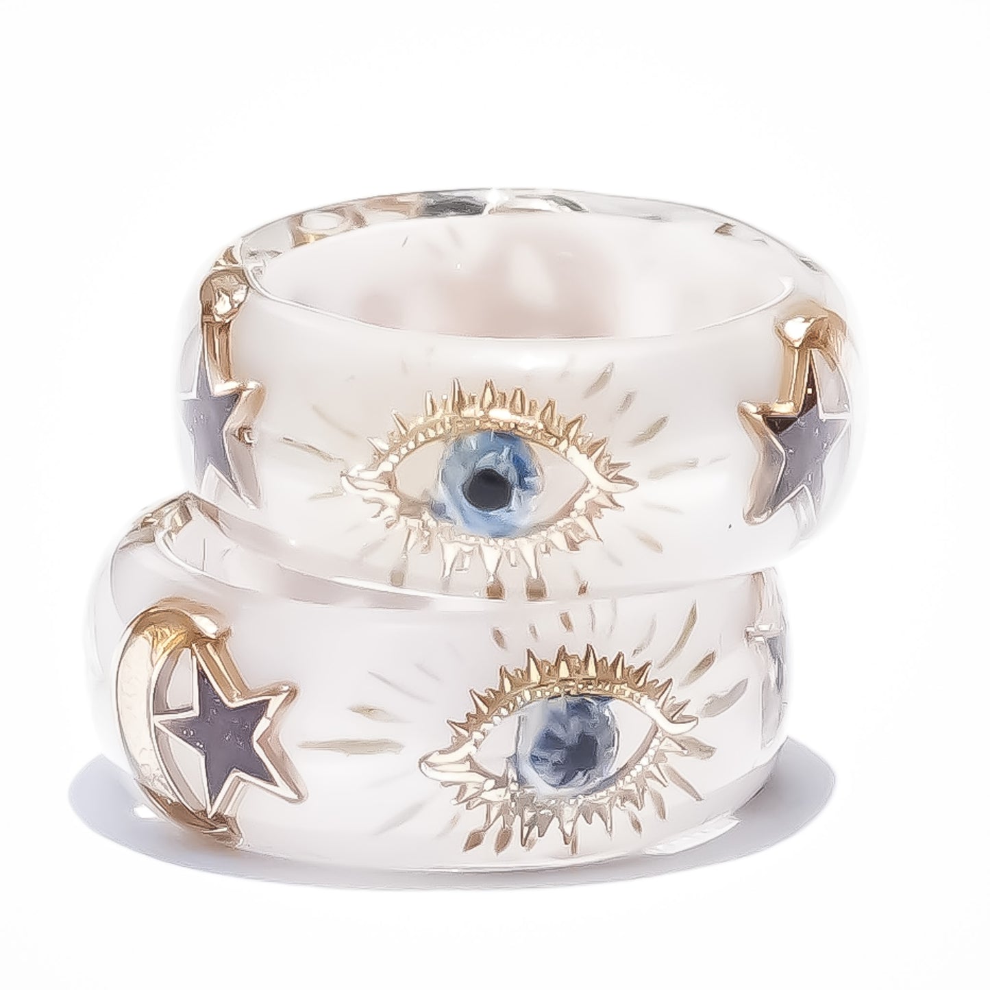 EYE RING / STAR MOON / SMOKY BEIGE / #11 #12