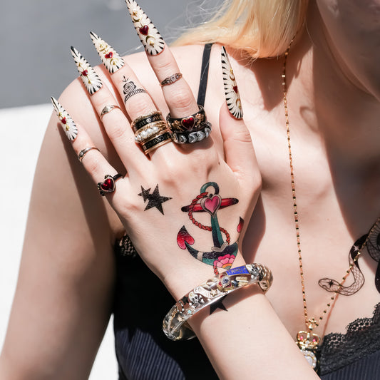 MEMENTO MORI BRACELET / EYE / KYE / CLEAR