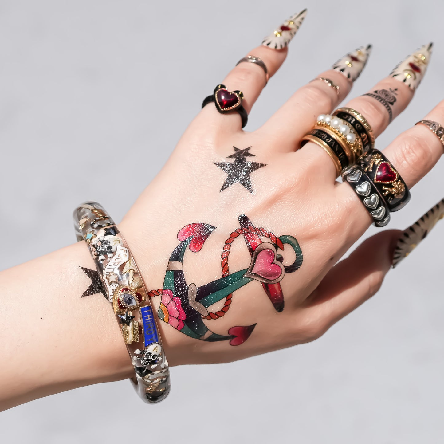 MEMENTO MORI BRACELET / EYE / KYE / CLEAR