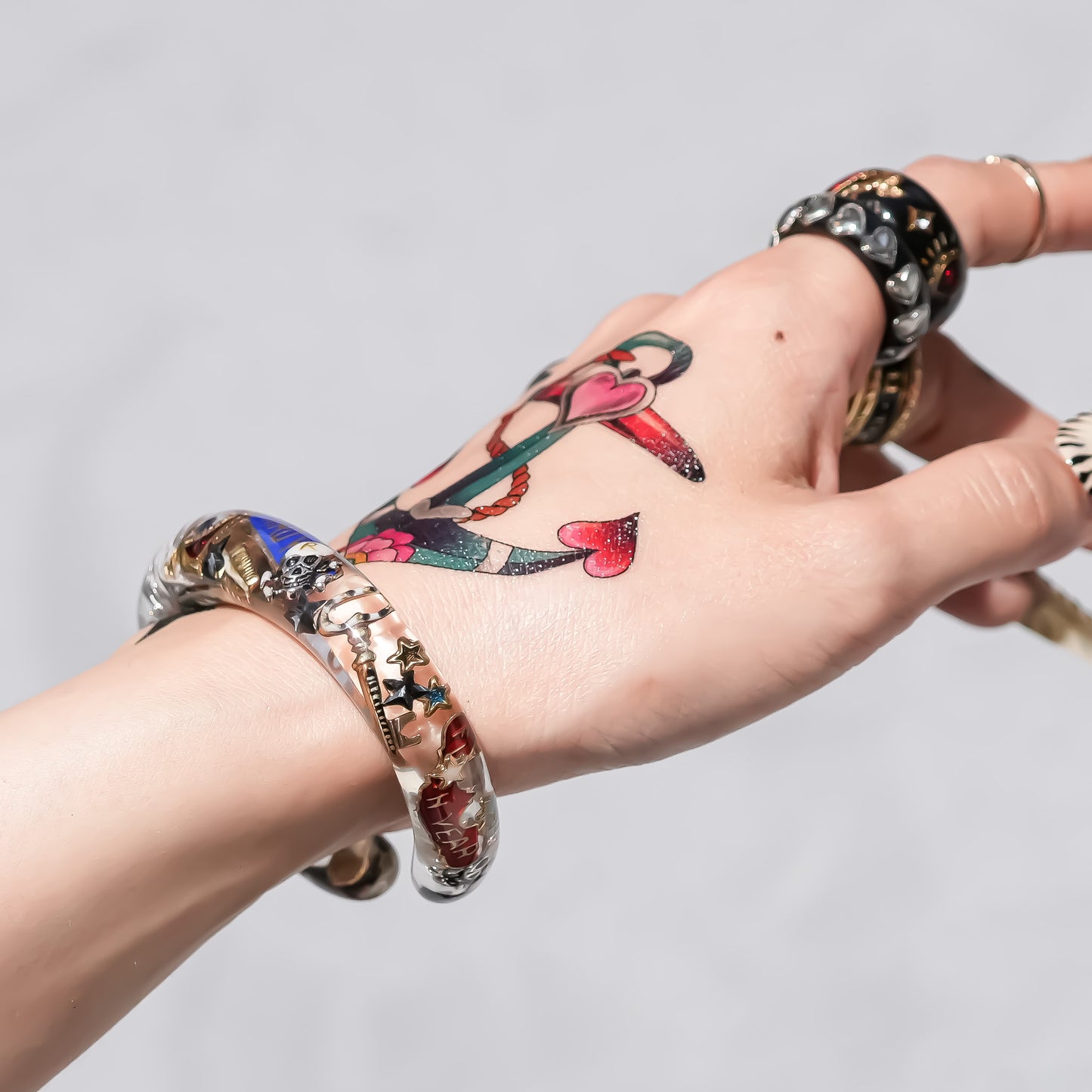 MEMENTO MORI BRACELET / EYE / KYE / CLEAR