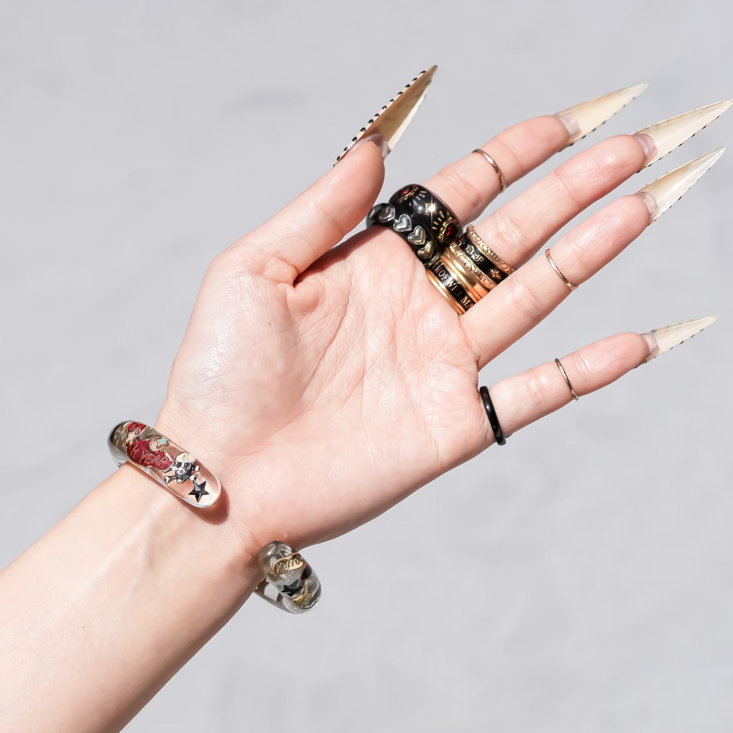 MEMENTO MORI BRACELET / EYE / KYE / CLEAR