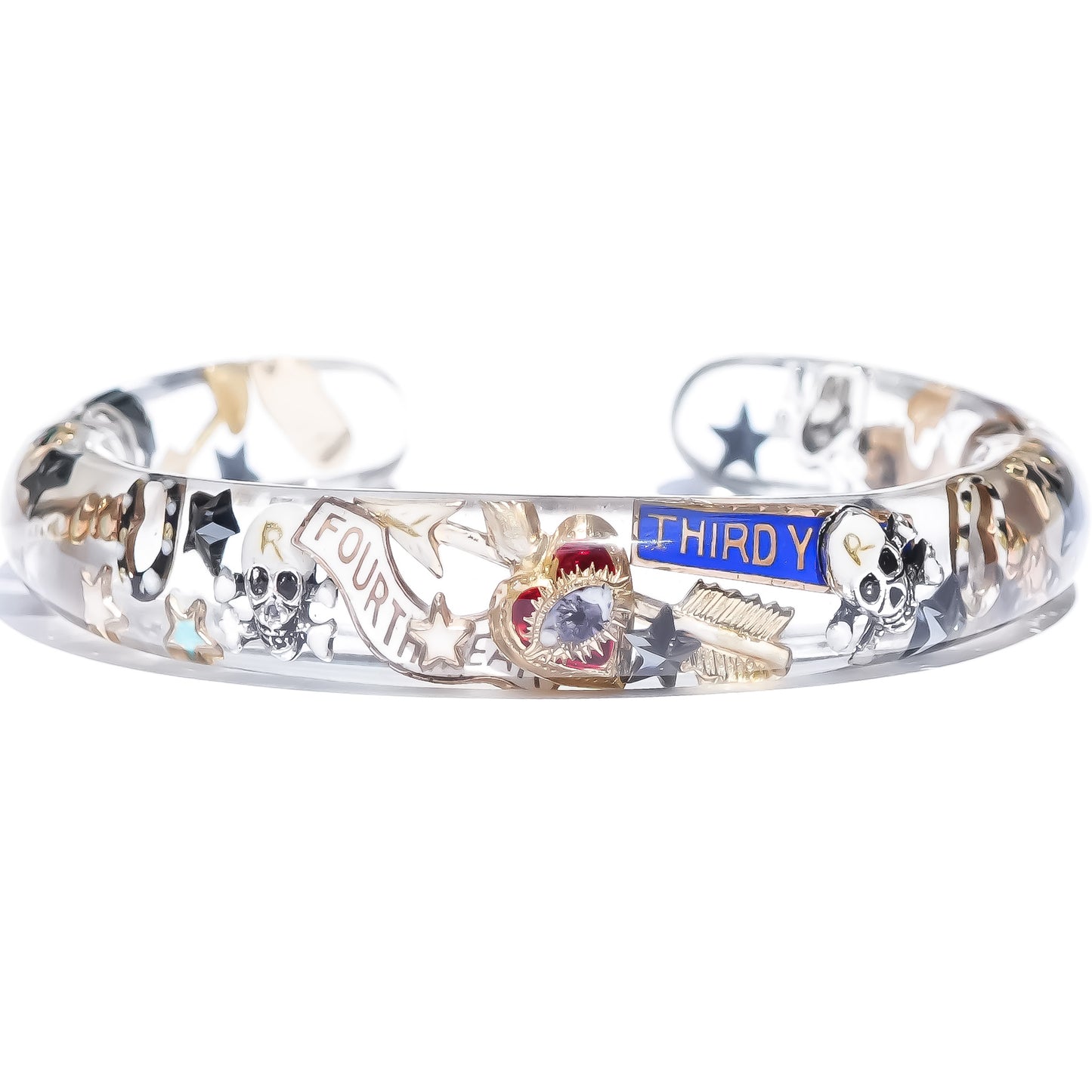 MEMENTO MORI BRACELET / EYE / KYE / CLEAR
