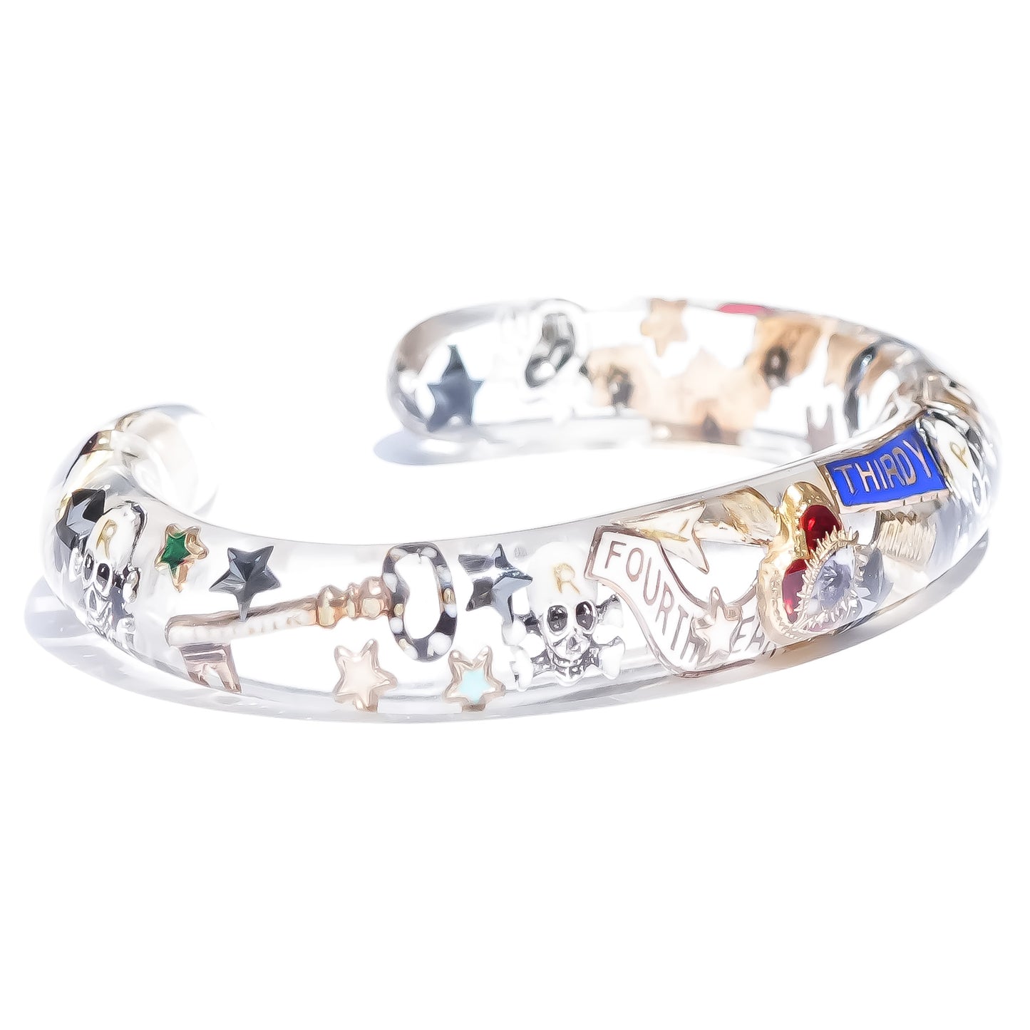 MEMENTO MORI BRACELET / EYE / KYE / CLEAR
