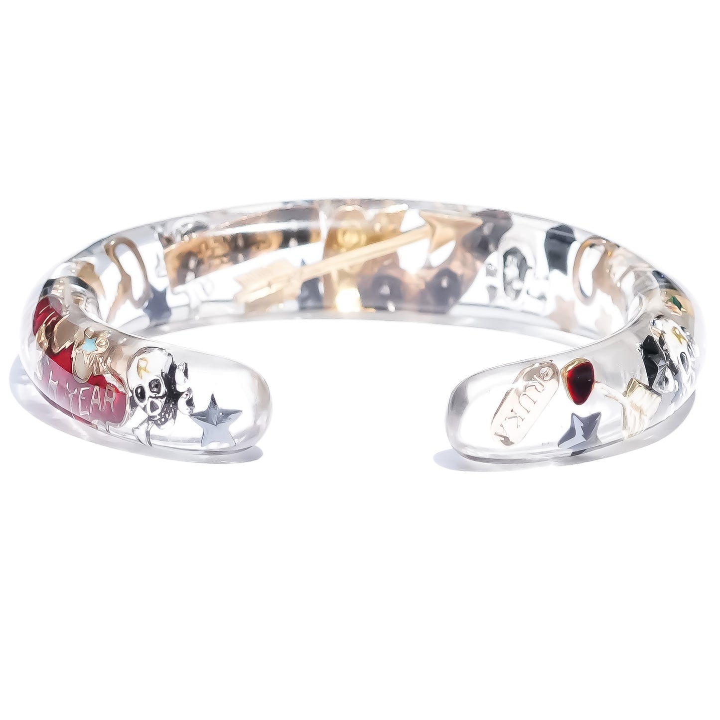 MEMENTO MORI BRACELET / EYE / KYE / CLEAR