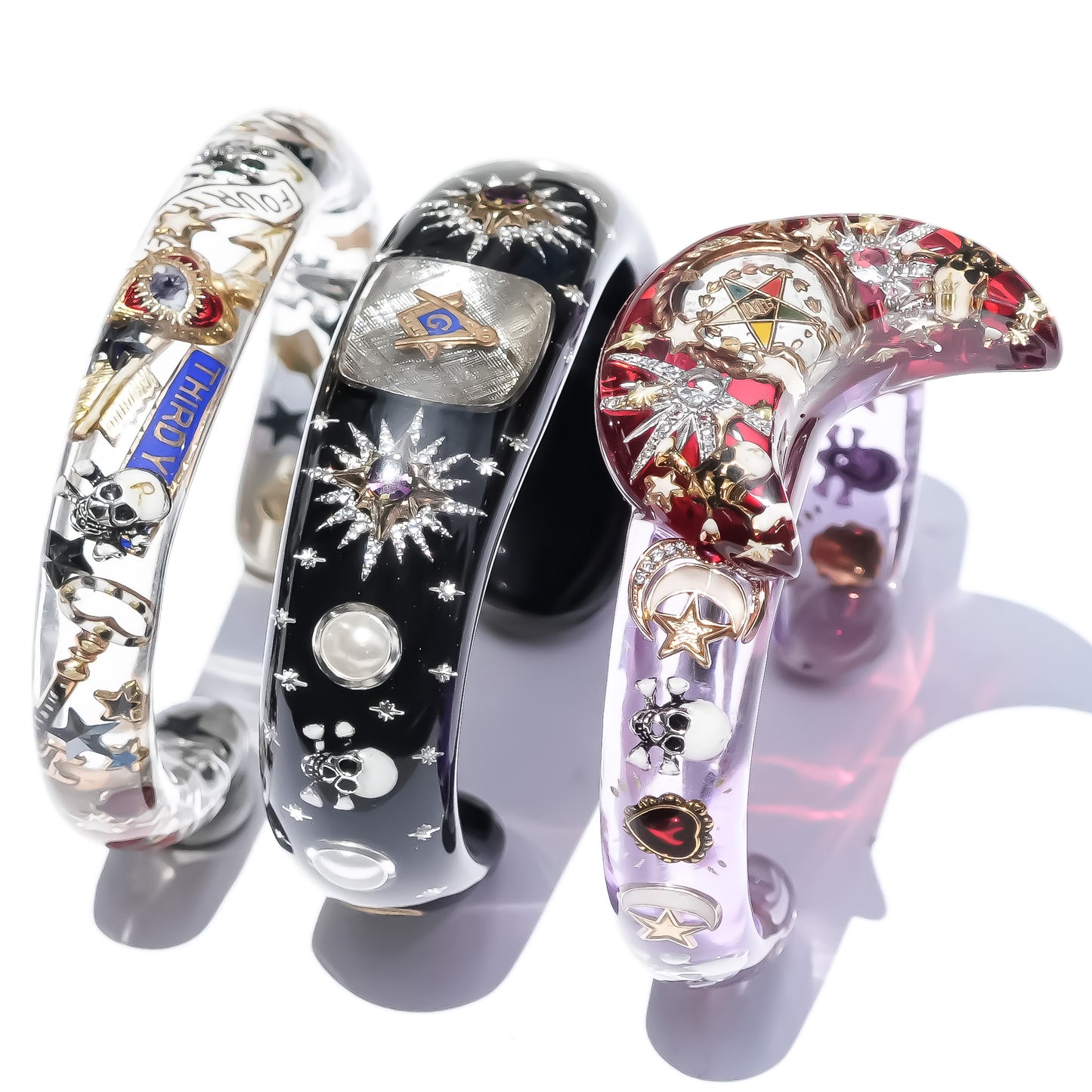 MEMENTO MORI BRACELET / EYE / KYE / CLEAR