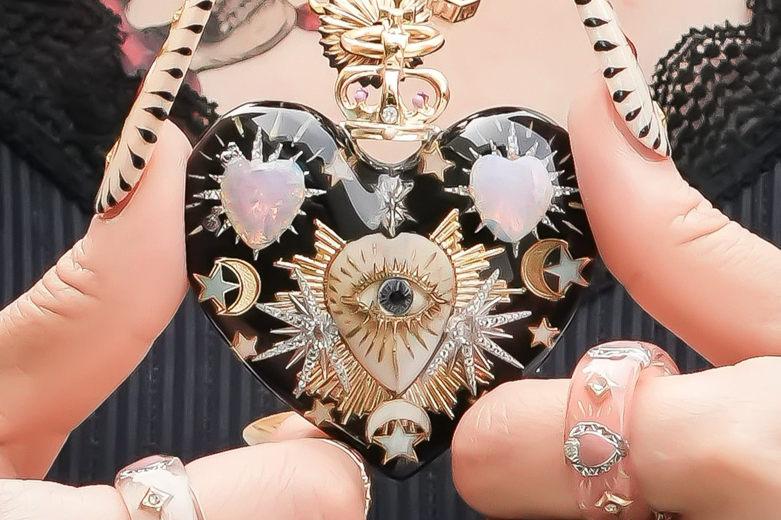 RUKA LOVEシリーズ・ブラックリング新品未使用　10号 RUKA 公式オンラインストア / 2004年創業 RESIN JEWELRY