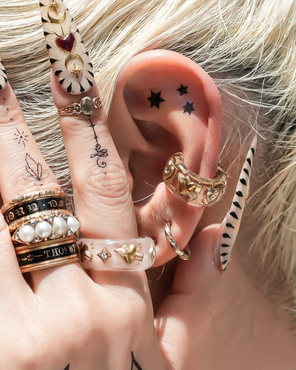 LOVE RING / HEART / SMOKY PINK / #12 #13
