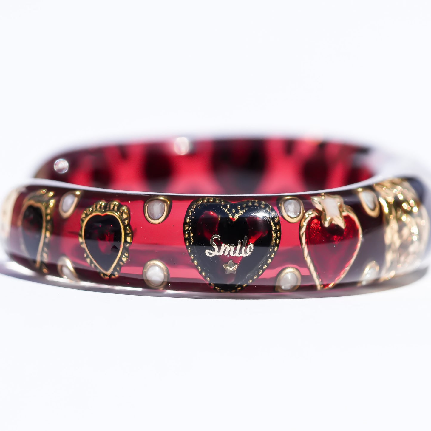 LOVE BRACELET / ARROW HEART / LION / RED