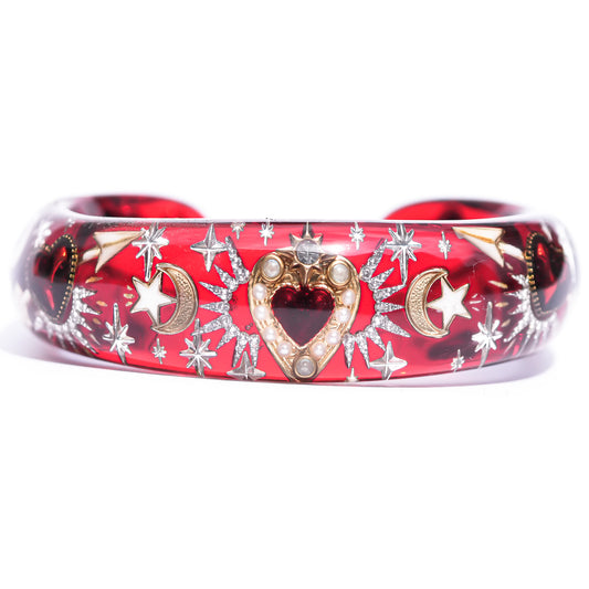 LOVE BRACELET / ARROW HEART / RED