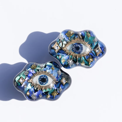 EYE RING / CROWD / AURORA OPAL / #11 