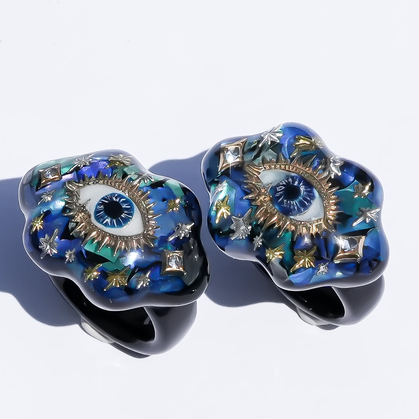 EYE RING / CROWD / AURORA OPAL / #11 