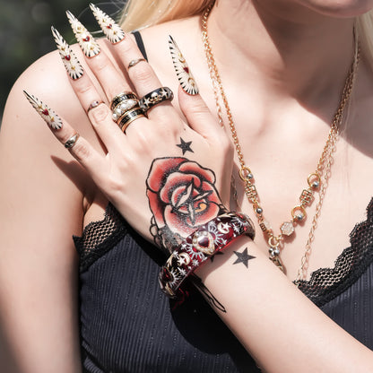 LOVE BRACELET / ARROW HEART / RED