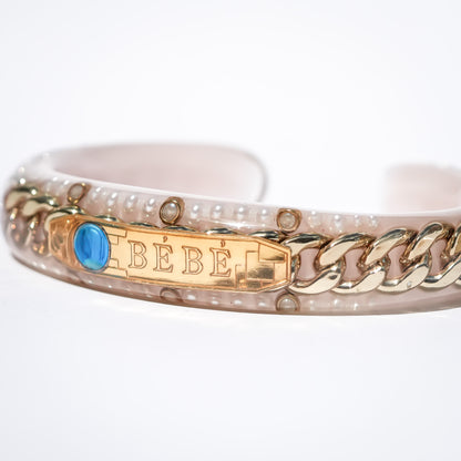 LOVE BRACELET / BABY / GOLD / SMOKY PINK