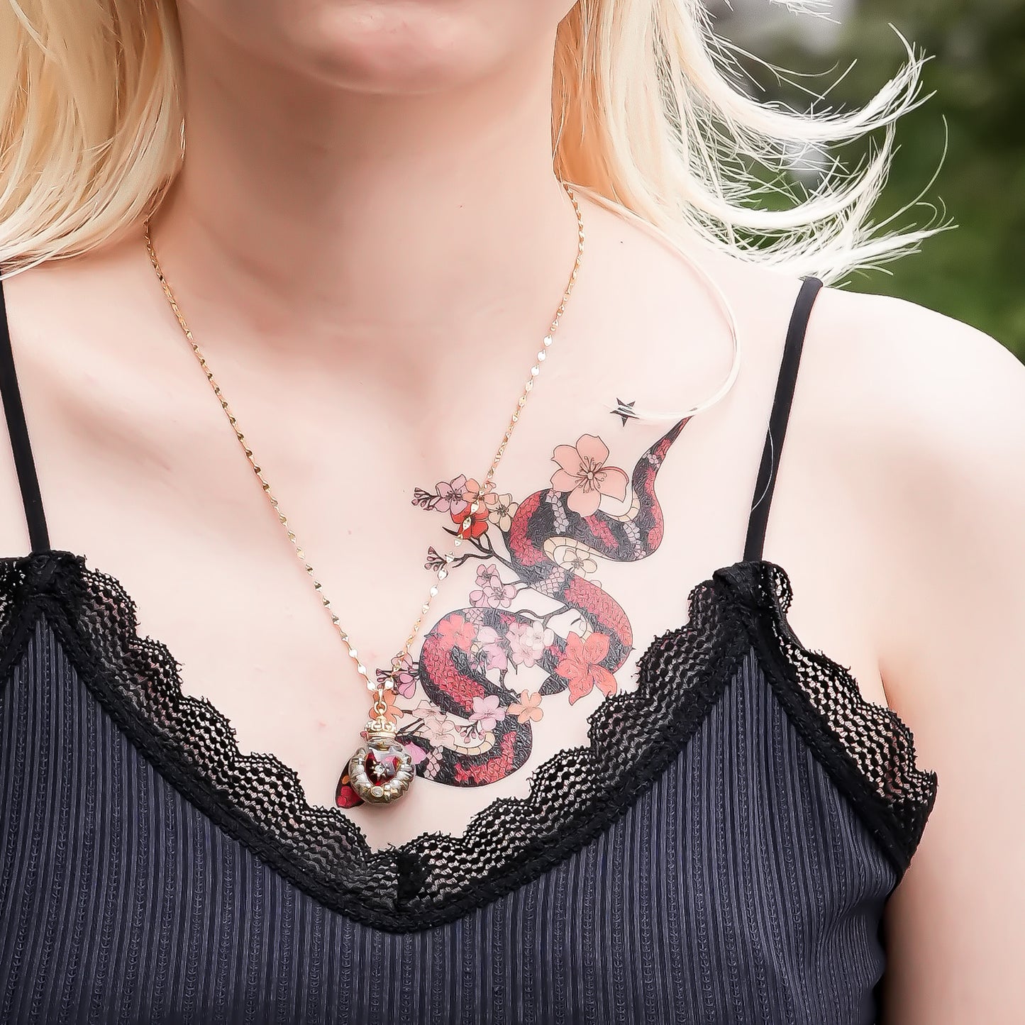 Miniature Ornament Necklace / Heart