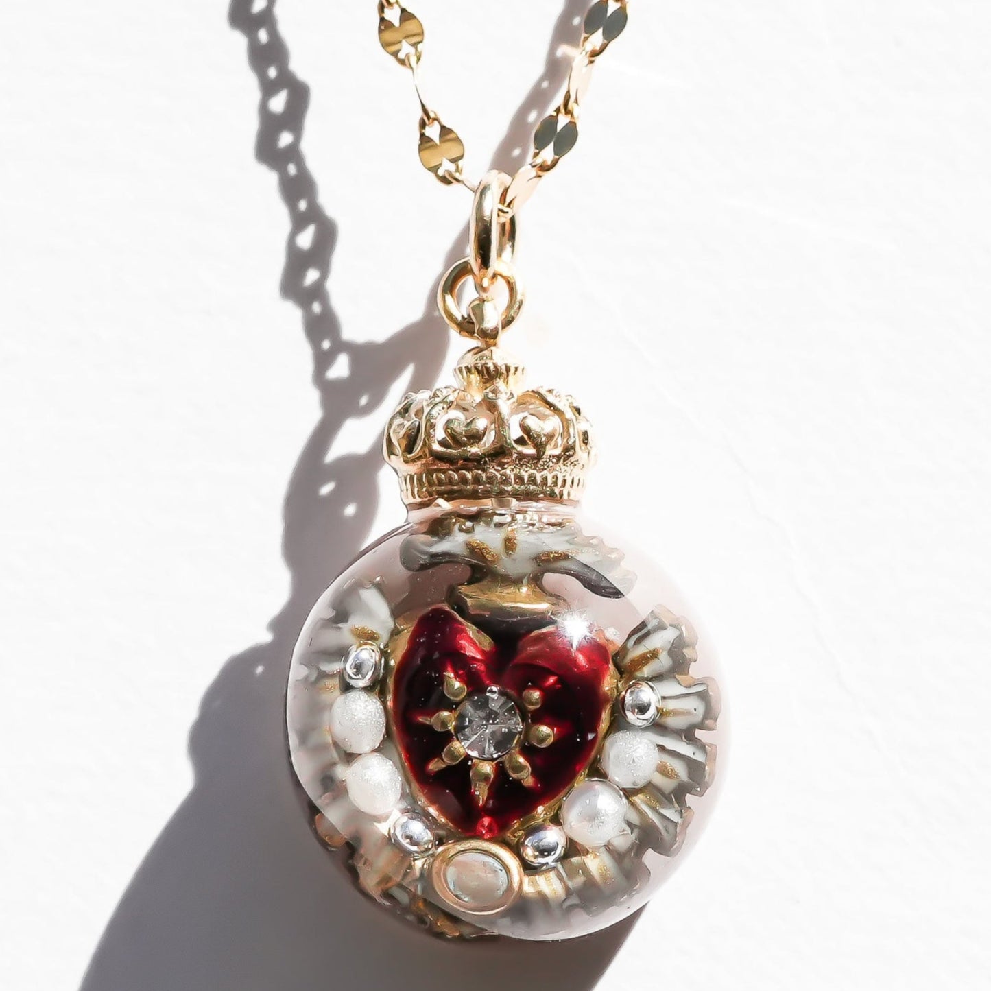 Miniature Ornament Necklace / Heart