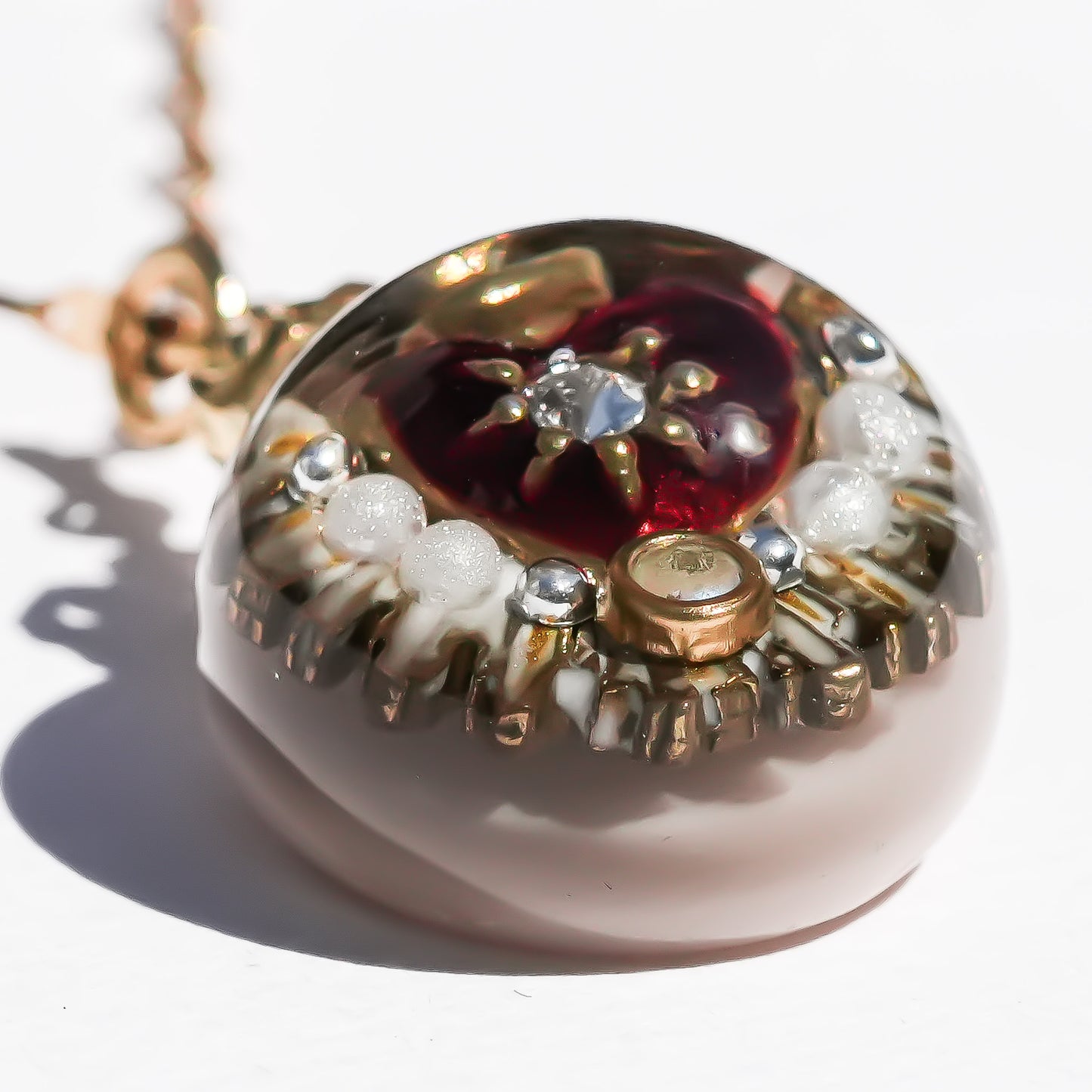 Miniature Ornament Necklace / Heart