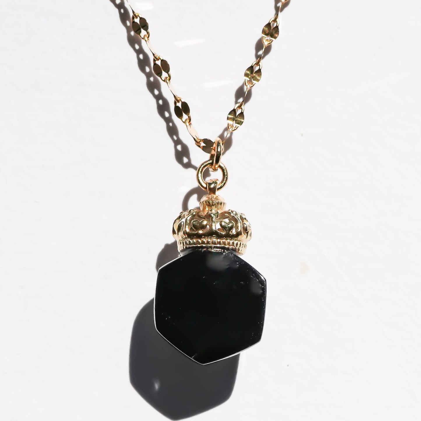 Miniature Ornament Necklace / Arrow Heart
