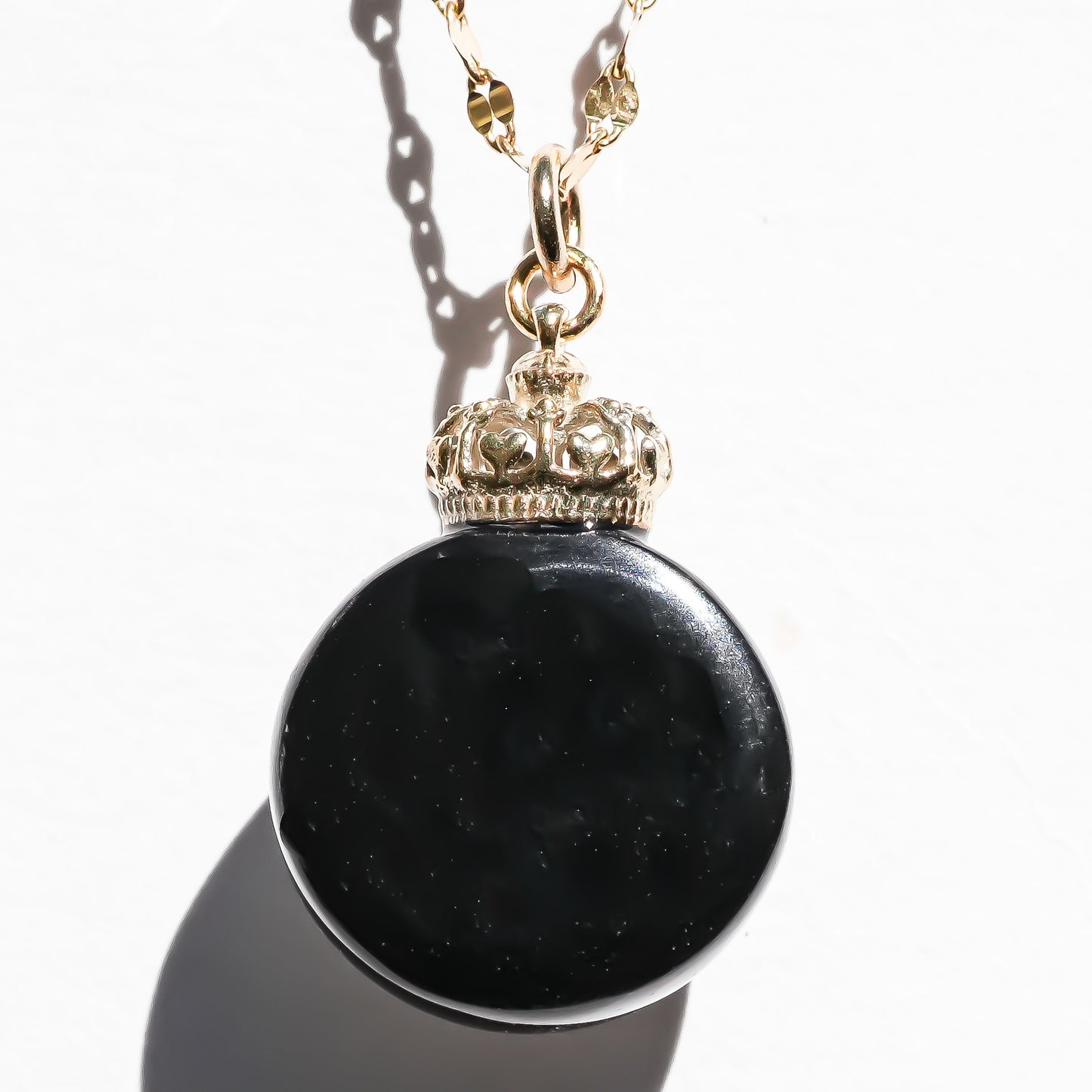 Miniature Ornament Necklace / Bear / Black