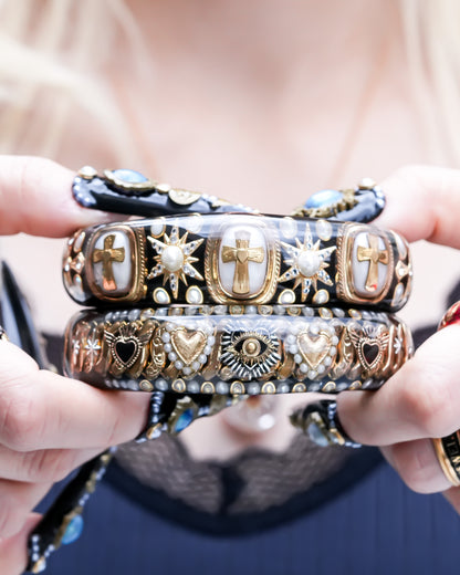 Sweetheart Heirloom Bracelet - Black