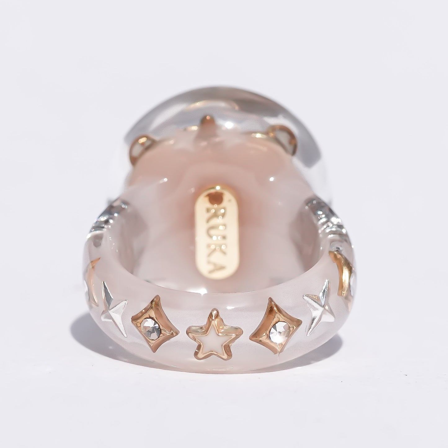 Pink Opal Moonlight Ring / #10 #13
